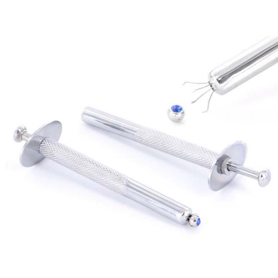 2 Pack Jeweler's Pick Up Tool, Stainless Steel Piercing Ball