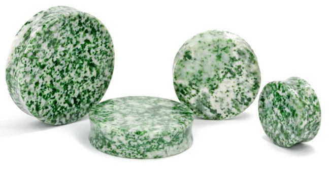 EMERALD Green Double Flare SOLID Plugs 28mm - 50mm - Price Per 1 – Painful  Pleasures