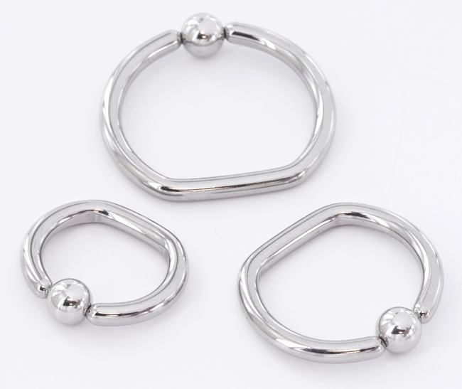 Buy your D-ring unwelded silver 10 mm online