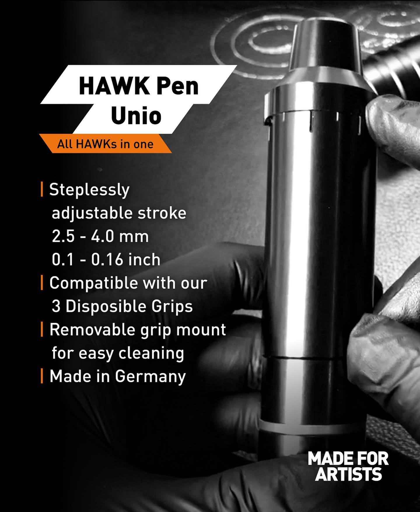 Cheyenne HAWK Pen UNIO Tattoo Machine | IMax