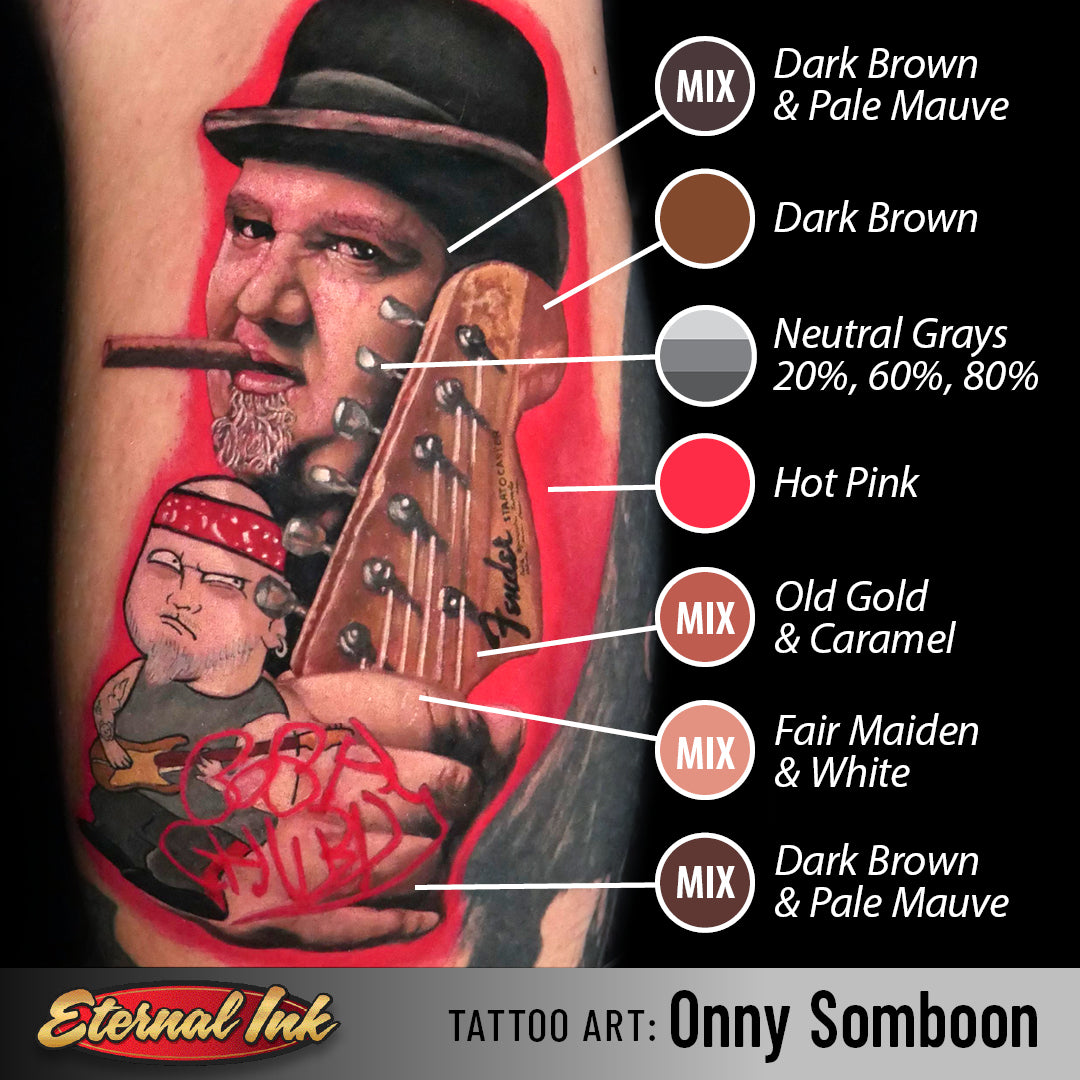 Eternal Ink Bryan Sanchez Watercolors Solid Gold - 1oz | Kingpin Tattoo  Supply