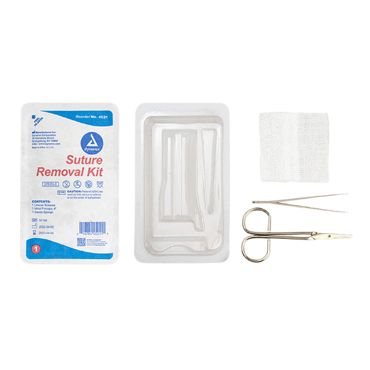 Dynarex Disposable Staple + Suture Removal Kit