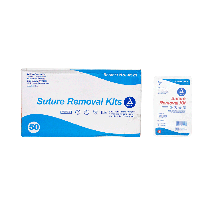 Dynarex Disposable Staple + Suture Removal Kit