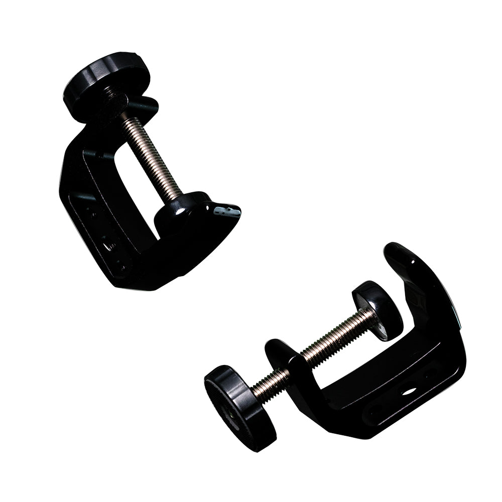 Art Noir Clamp Set for Tattoo Towel Wall Dispenser — Set of 2