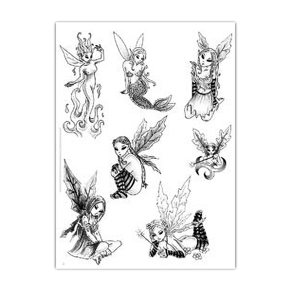 fairies tattoo design references – TattooDesignStock