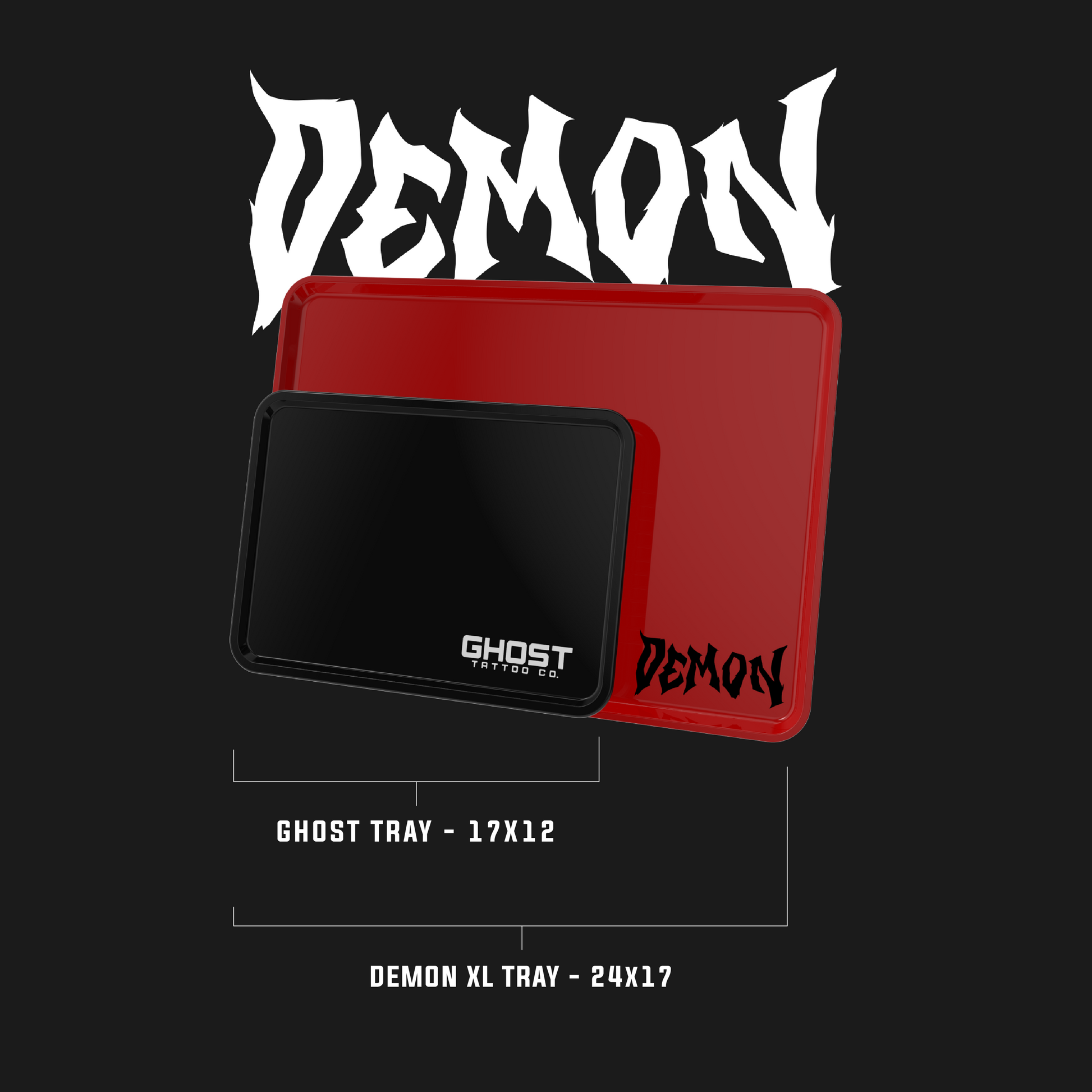 Ghost Tattoo Demon Tray (Tray Only)