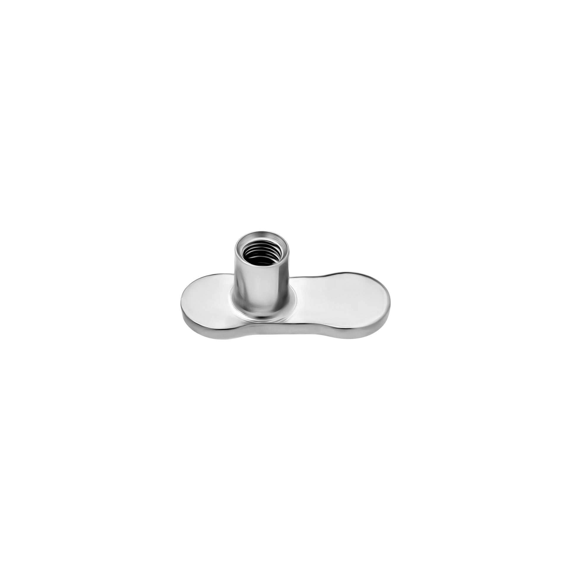 Tilum 14g Titanium Dermal Anchor with 2mm Rise and Solid Base - Price Per 1