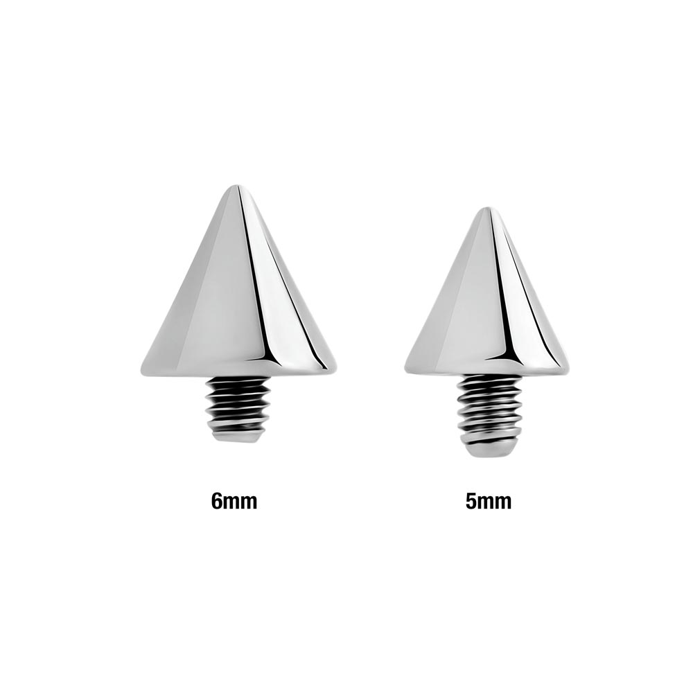 10g Internally Threaded Counter-Sunk Steel Cone - Price Per 1