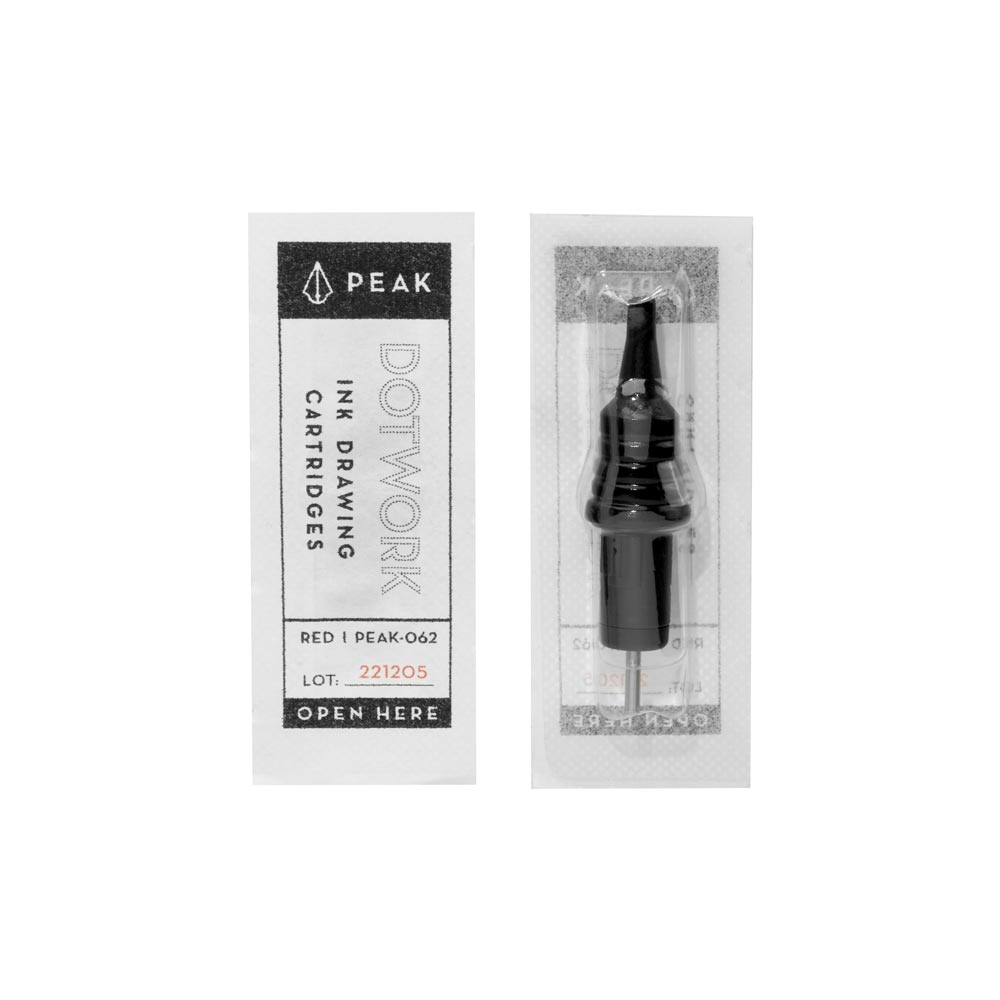 Peak Dotwork Ballpoint Pen Drawing Cartridges — Pick Color — Box of 20