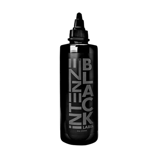 Black Label — Intenze Tattoo Ink — 8oz Bottle