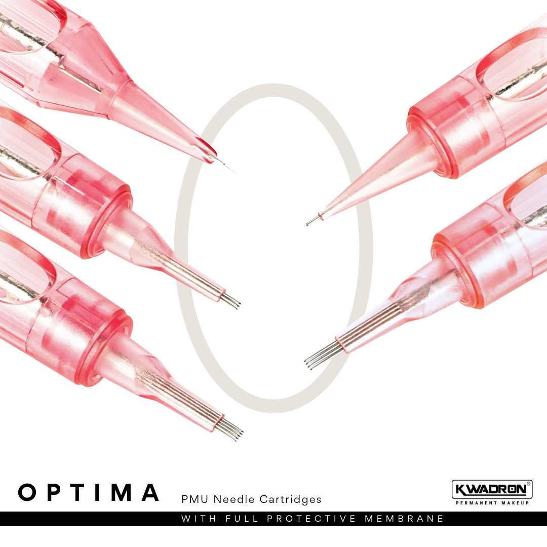 Kwadron Optima PMU Cartridge Tattoo Needles — Box of 20