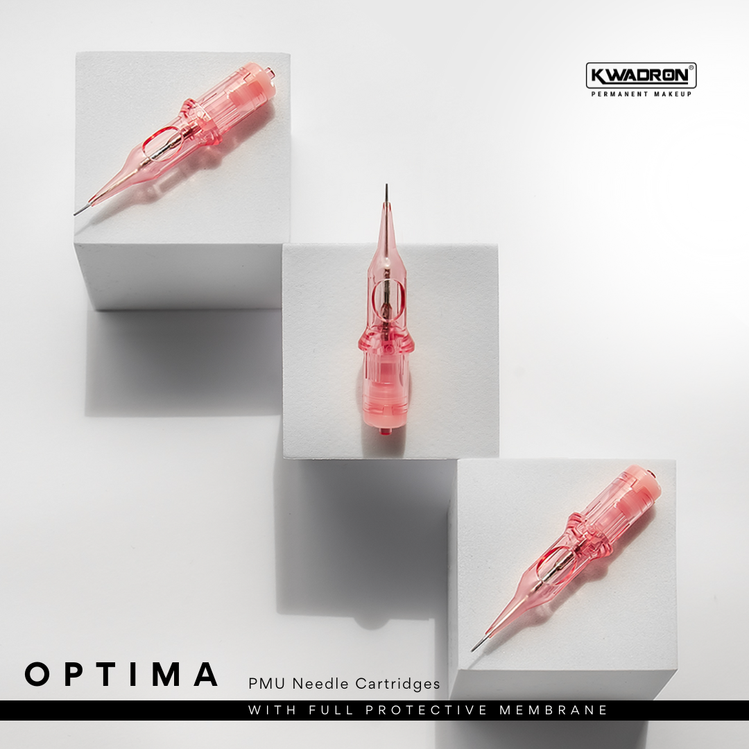 Kwadron Optima PMU Cartridge Tattoo Needles — Box of 20