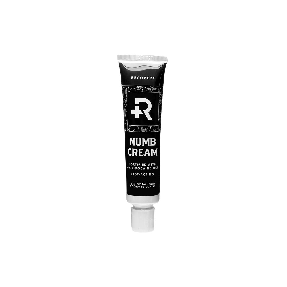 Recovery Numb Tattoo Numbing Cream — 1oz Tube | PainfulPleasures