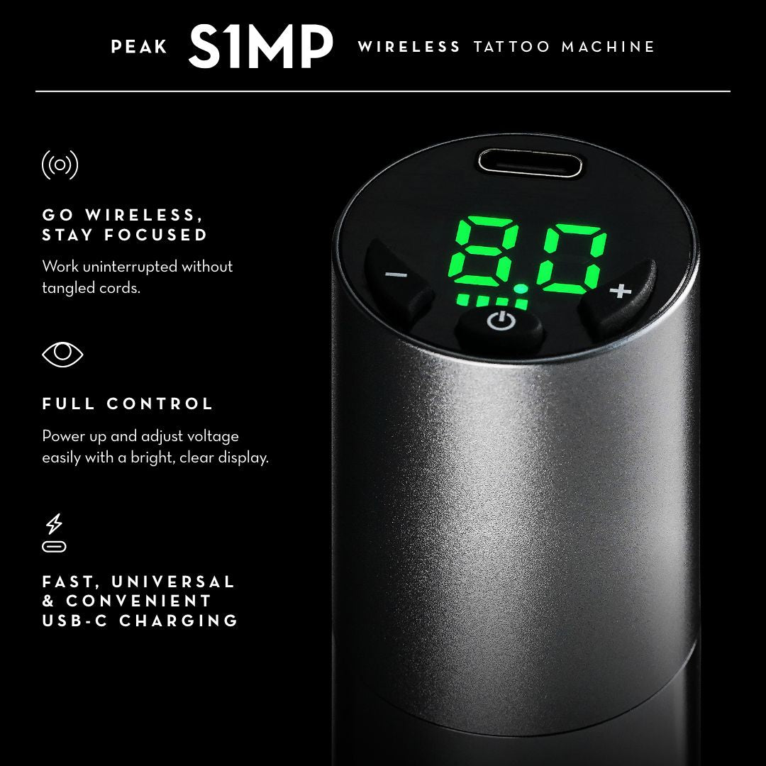 Peak S1-MP Wireless Tattoo Machine