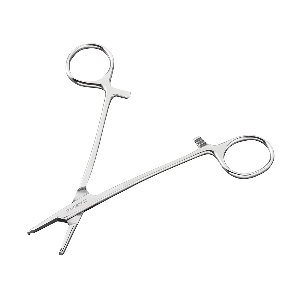 5” Steel Forceps with Notched Tips by Jason Coale