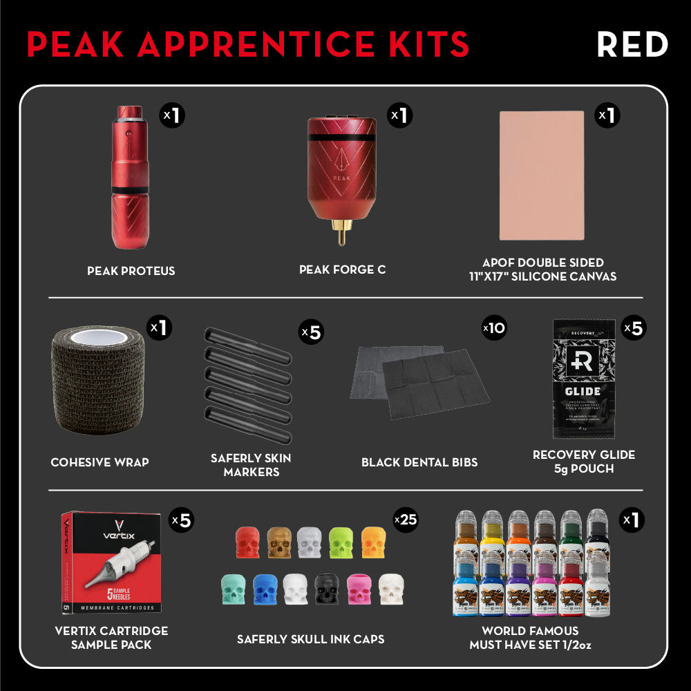 Peak Proteus Flex Tattoo Kit for Apprentices