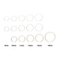 Saferly Biodegradable Placement Rings — Box of 250