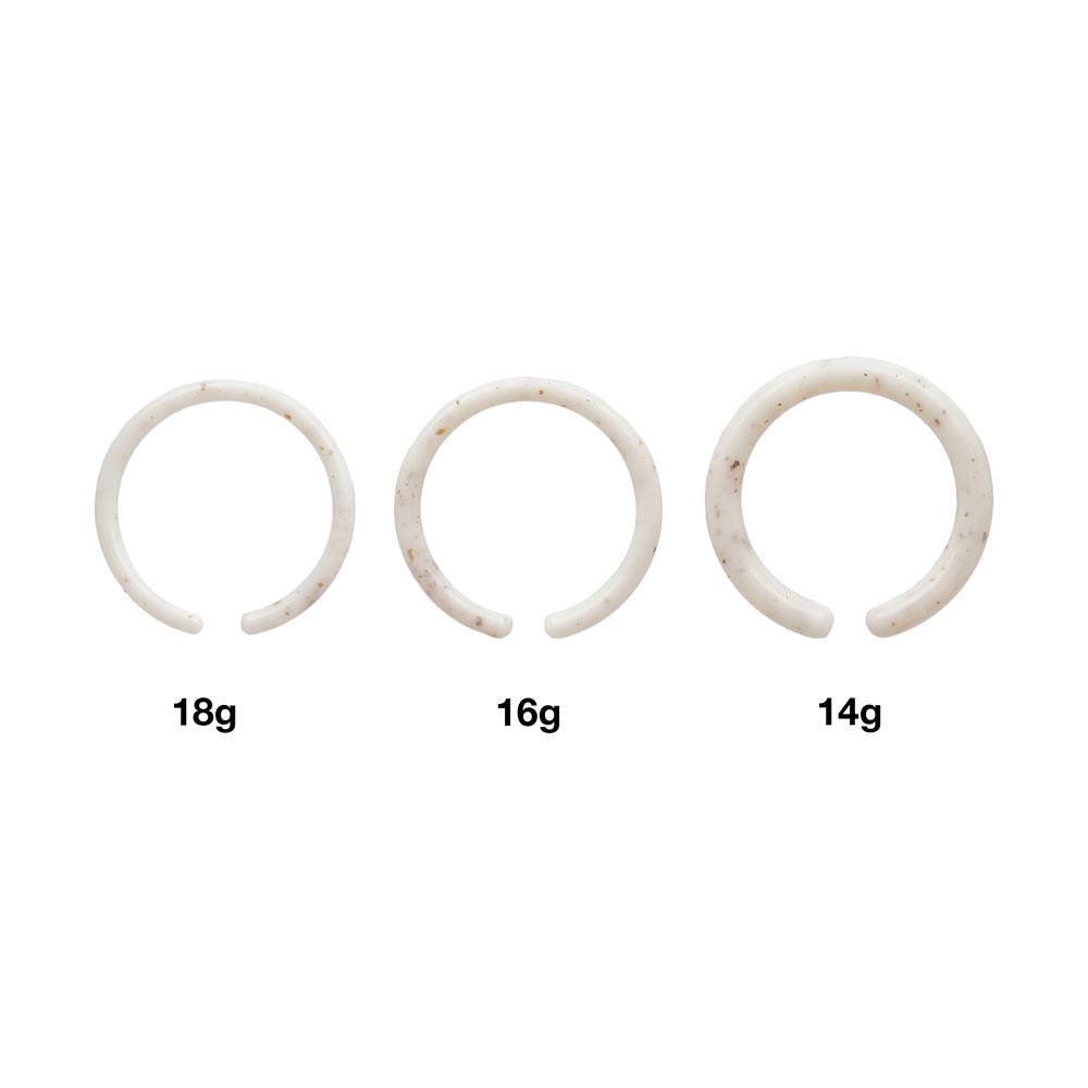 Saferly Biodegradable Placement Rings — Box of 250