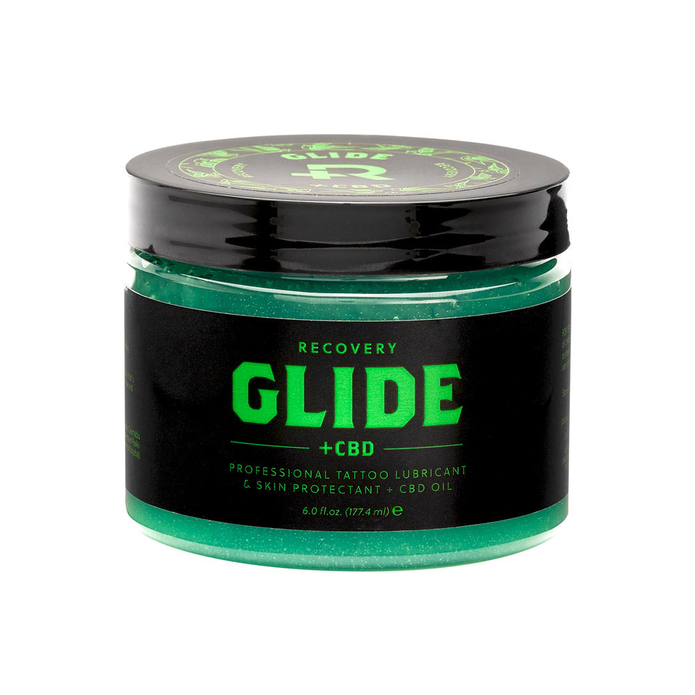 Recovery Tattoo Glide + CBD — 6 fl oz Jar