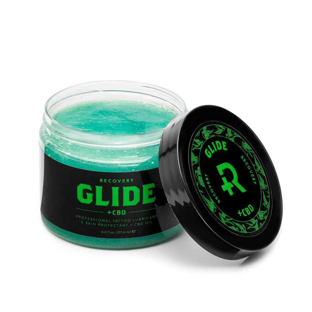 Recovery Tattoo Glide + CBD — 6 fl oz Jar