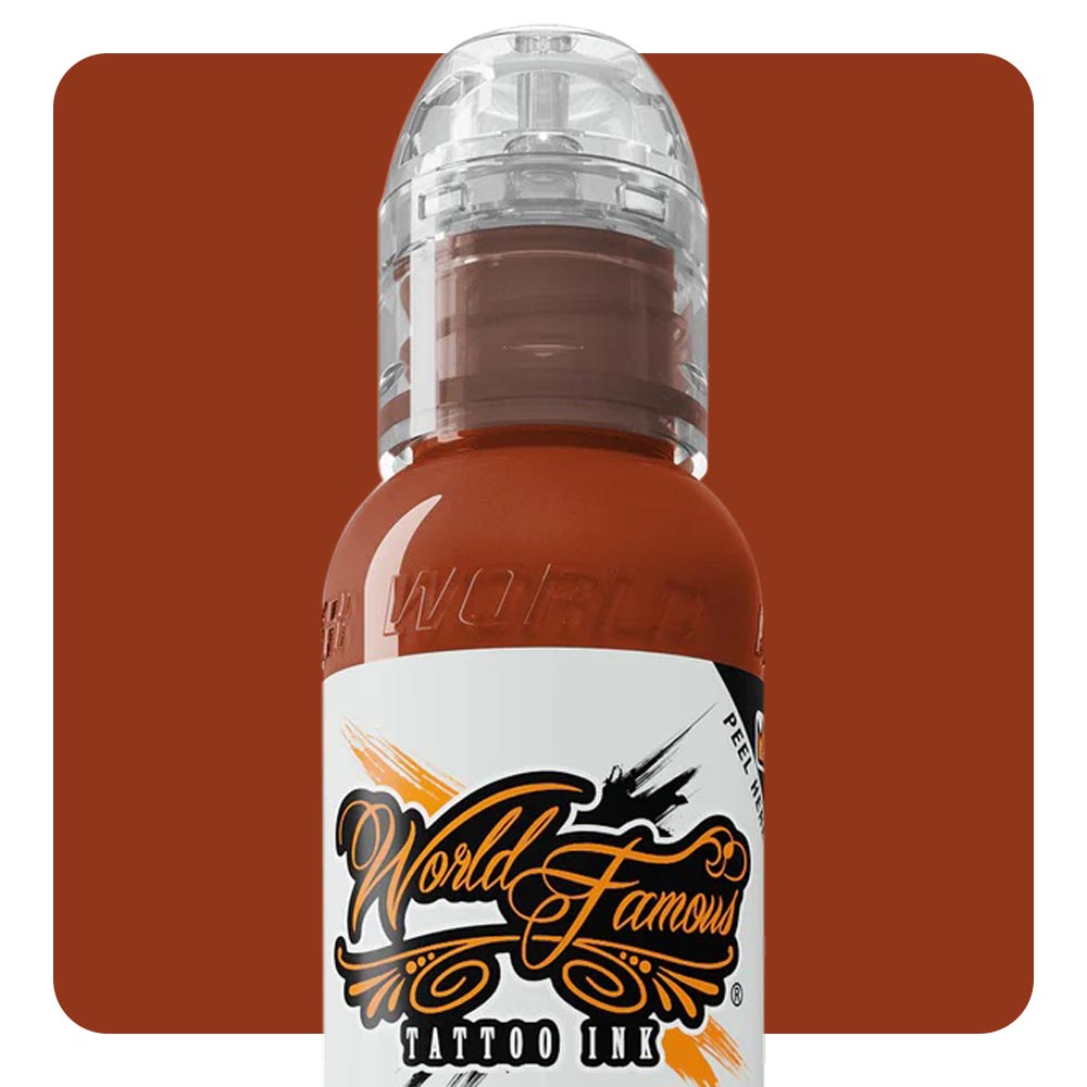 Red Clay — World Famous Tattoo Ink — Pick Size