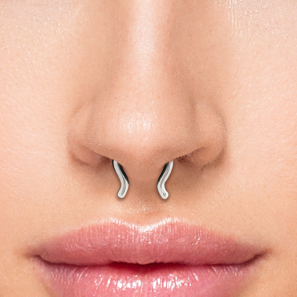 Horseshoe deals septum retainer