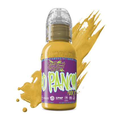 Pancho Light Yellow — World Famous Tattoo Ink — Pick Size