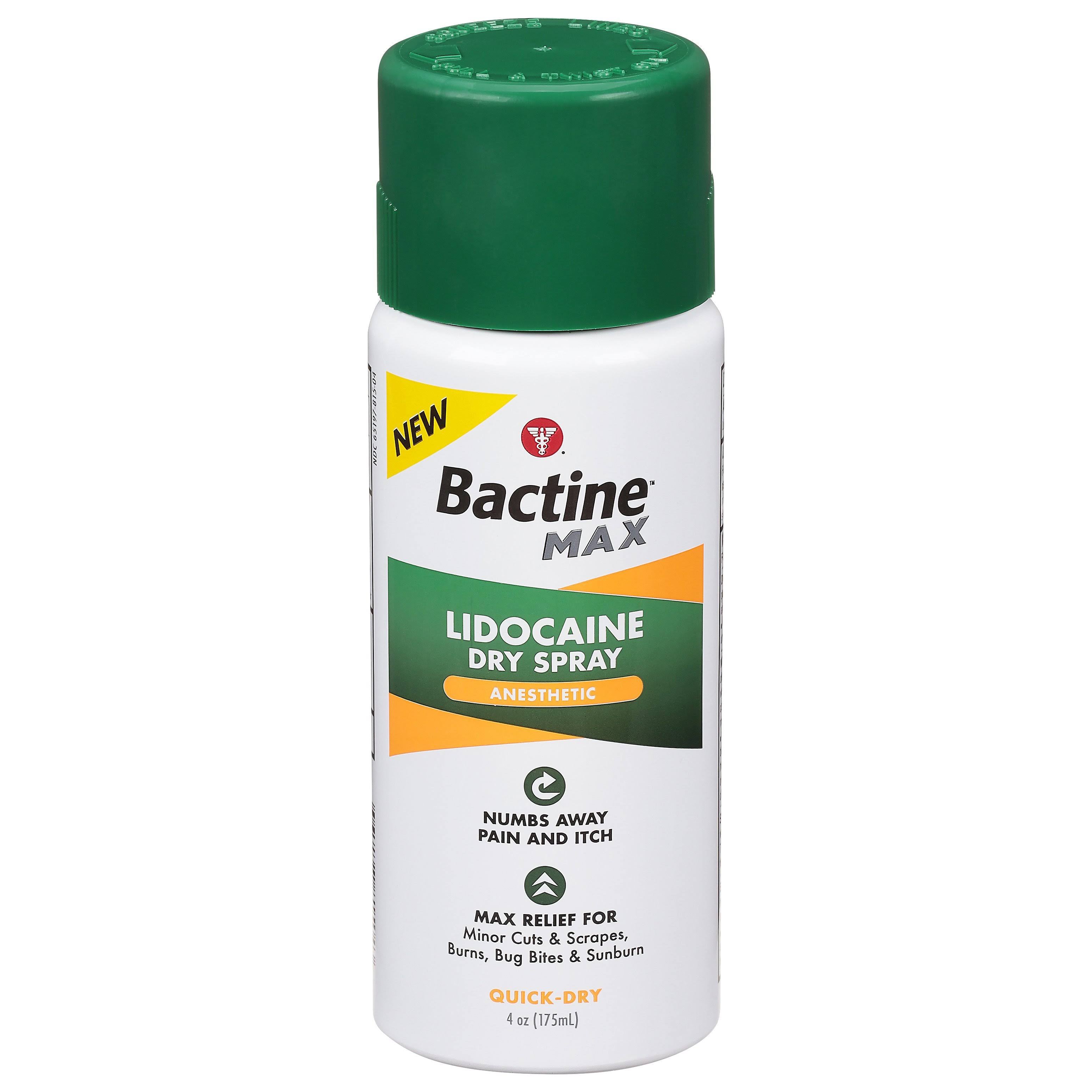 Bactine Maximum Strength Pain Relieving Antiseptic Spray 5 oz  Vitalyse UK