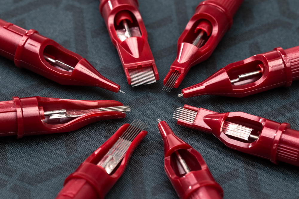 Group Shot of Peak Blood Cartridges