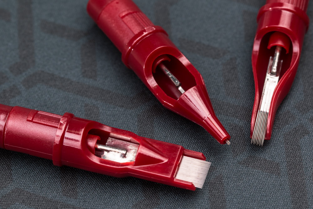 Group Shot of Peak Blood Cartridges — Up Close