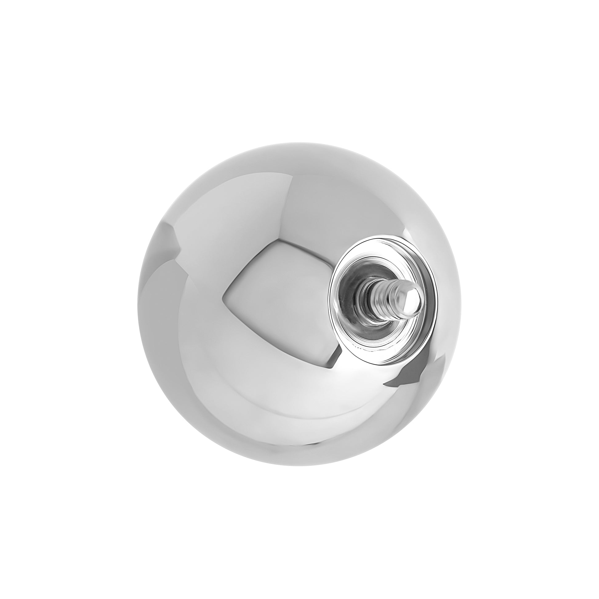 2g Internally Threaded Counter-Sunk Steel Ball - Price Per 1