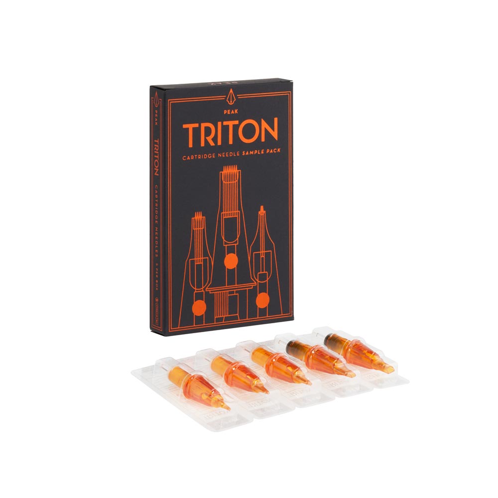 Peak Needles — Triton — Sample Pack of 5 Cartridge Tattoo Needles