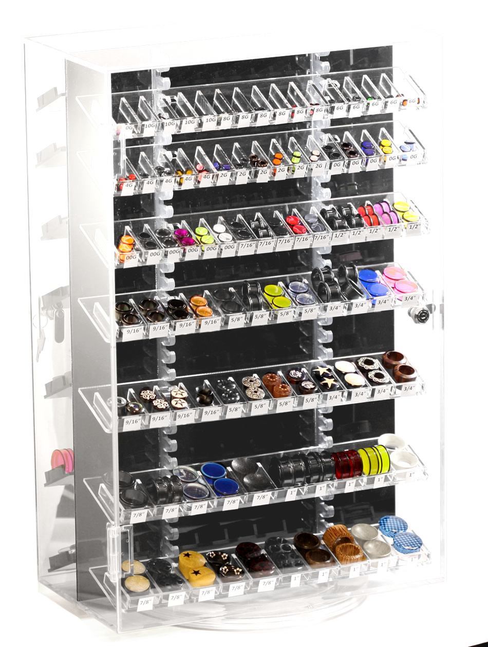 Body jewellery hot sale display cabinet