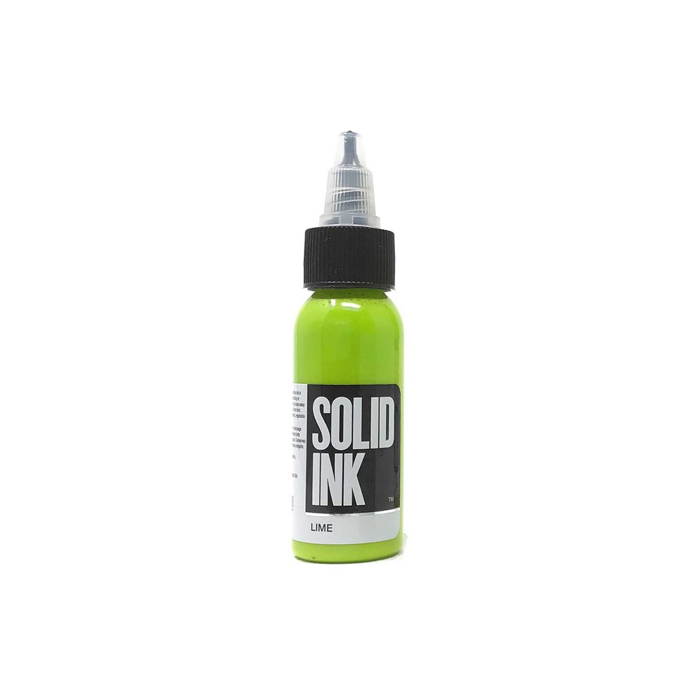 Lime — Solid Ink — Pick Size