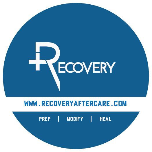 Recovery Aftercare Round Blue Sticker – Painful Pleasures