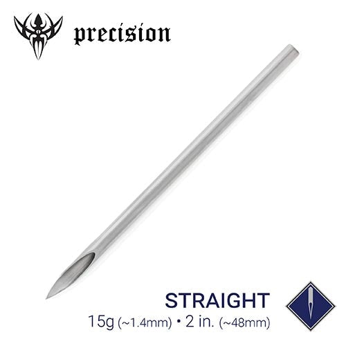 Precision Straight Body Piercing Needles — Price Per Box ...