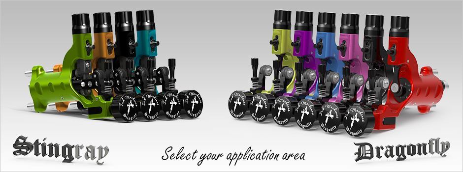 Ink Machines Stingray X2 Rotary Tattoo Machine — Pick Color