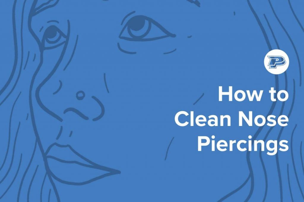 What to use hot sale for cleaning nose piercing